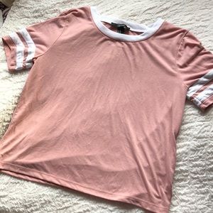 Light pink forever 21 t-shirt